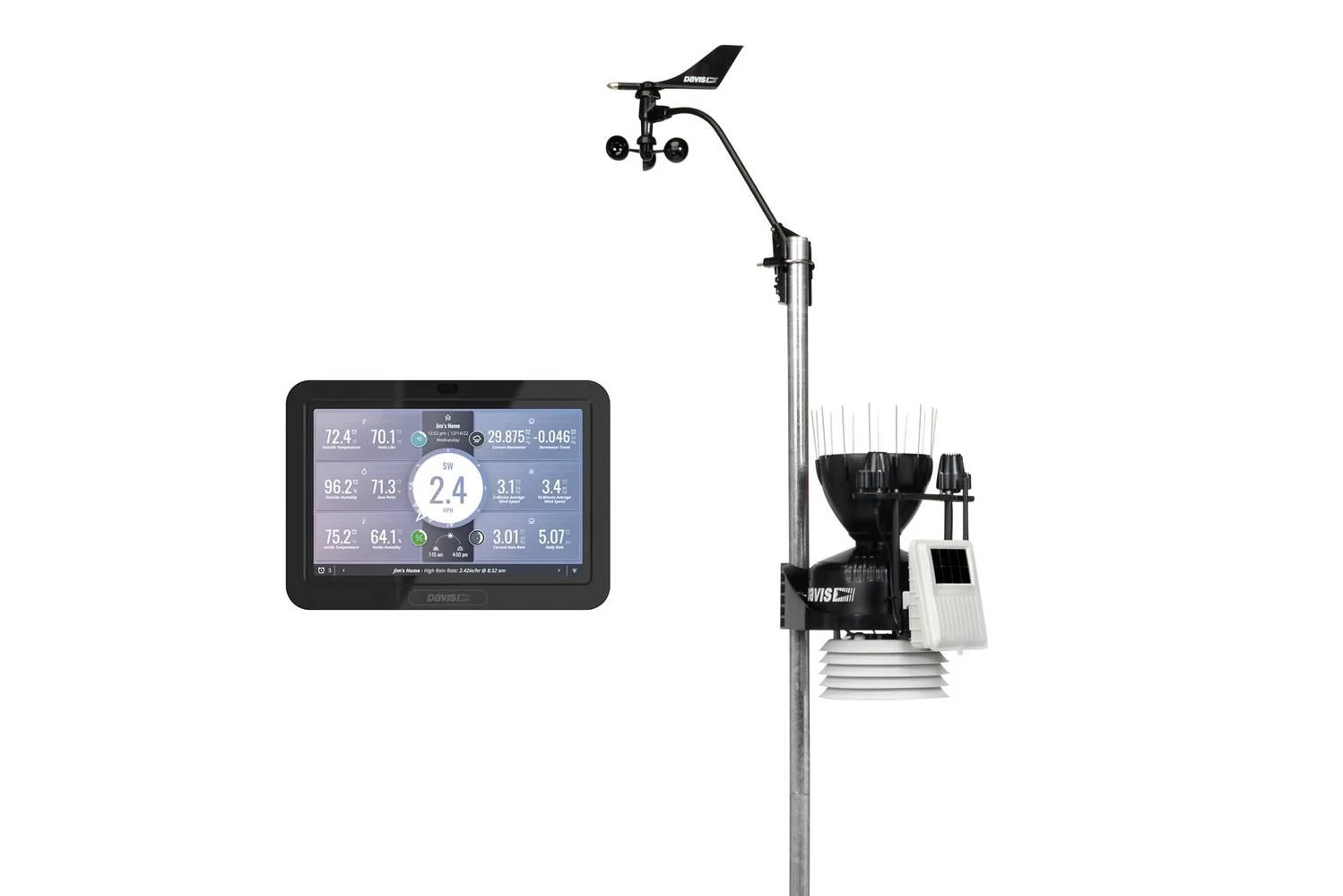 Stația meteo Davis Vantage Pro2